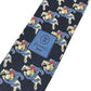 CHANEL CC CC Mark logo Accessories Necktie silk blue Used