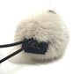 LOUIS VUITTON M78920 Chouchou Vison LV Cozy Hair Tie Scrunchie Hair Accessory Fur Hair rubber fur Beige/Black Used