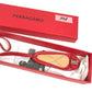 Salvatore Ferragamo 221051 Ballet shoes Varina Charm Vara Ribbon Logo Bag Charm Key Holder charm Leather Frame Red Red Used