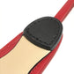 Salvatore Ferragamo 221051 Ballet shoes Varina Charm Vara Ribbon Logo Bag Charm Key Holder charm Leather Frame Red Red Used