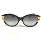 LOUIS VUITTON Z1857W LV Petite Spencer Cat Eye glasses glasses eyewear sunglasses Plastic / Metal Brown/Gold Used