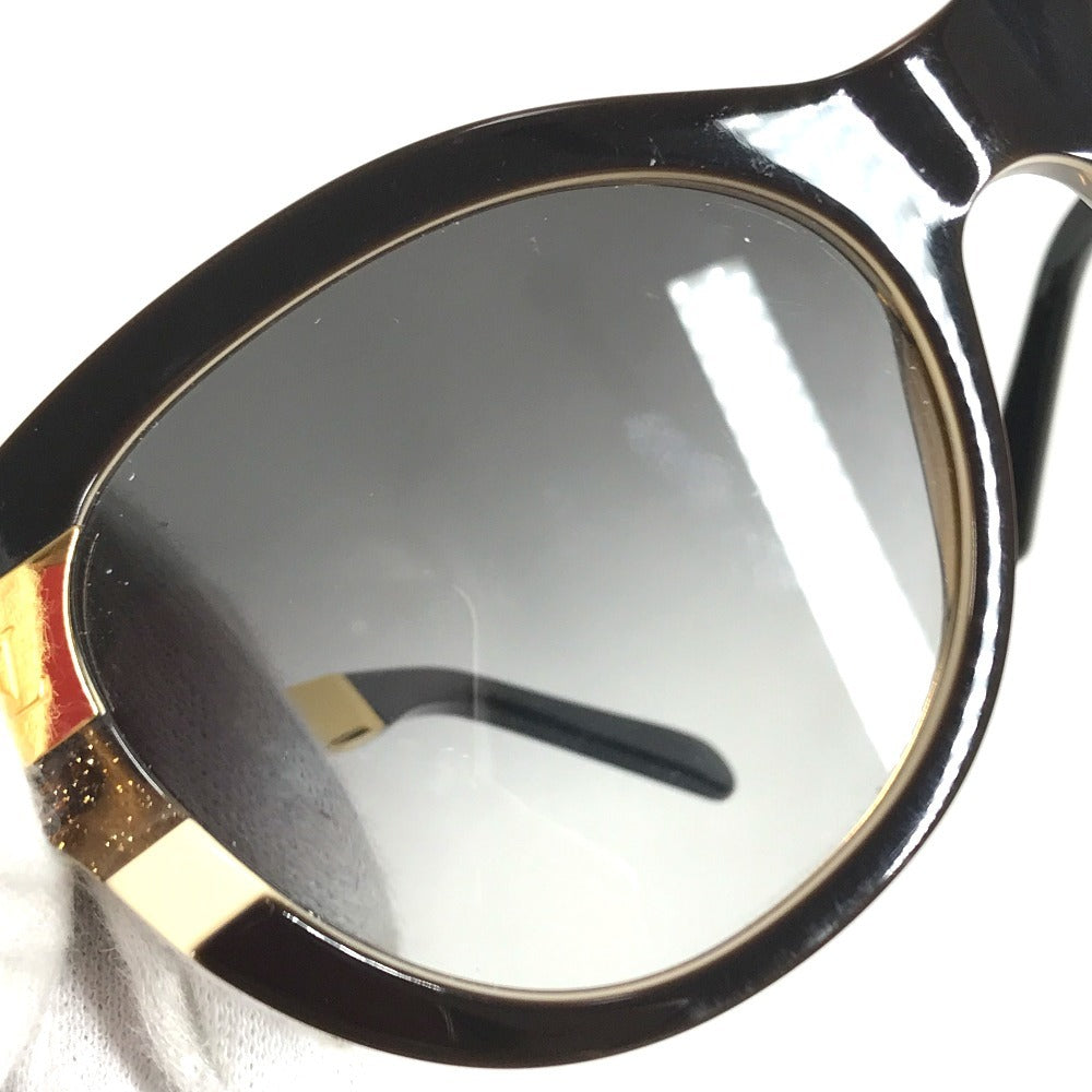 LOUIS VUITTON Z1857W LV Petite Spencer Cat Eye glasses glasses eyewear sunglasses Plastic / Metal Brown/Gold Used