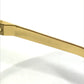 LOUIS VUITTON Z1857W LV Petite Spencer Cat Eye glasses glasses eyewear sunglasses Plastic / Metal Brown/Gold Used