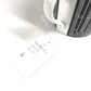 HERMES H DECO Tableware, cups, coffee cups Mug Pottery Black/White Used