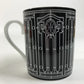 HERMES H DECO Tableware, cups, coffee cups Mug Pottery Black/White Used