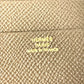 HERMES Bearn convenience store Compact Wallet Trifold wallet Epsom Etoupe Beige/GoldHardware Used