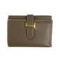 HERMES Bearn convenience store Compact Wallet Trifold wallet Epsom Etoupe Beige/GoldHardware Used