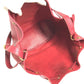 HERMES purse vintage Market GM Market GM Crossbody bag, bucket Shoulder Bag Courchevel Red Used