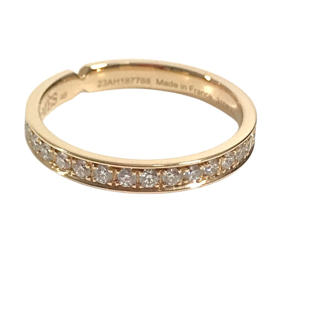 HERMES H119669B D0.41ct Wedding rings Everkelly Gold K18 18K Accessories Jewelry Ring Au750 Pink Gold Used