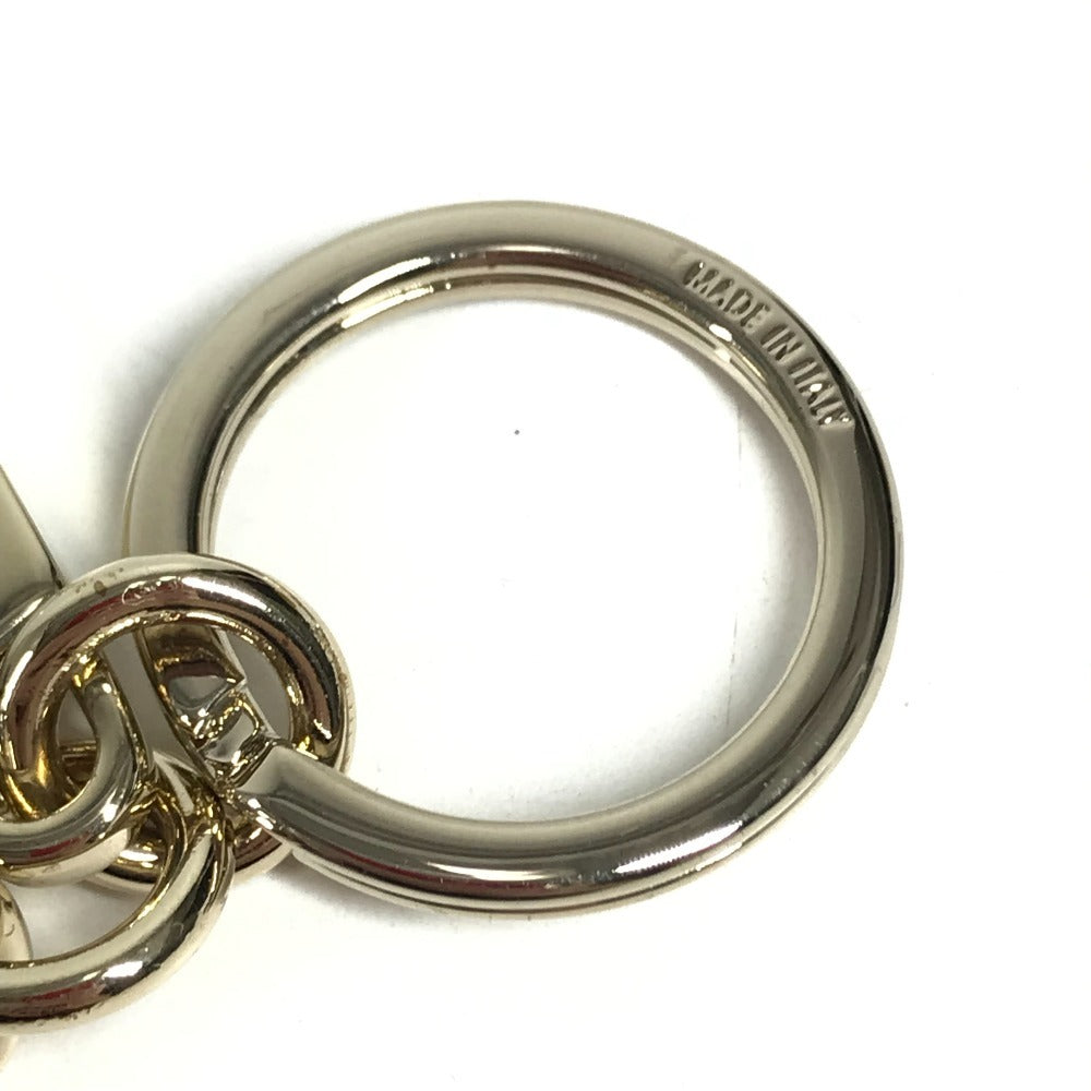 GUCCI 851742 Higuchi Yuko Collaboration GG Supreme Boris Cat Key Charm Cat Bag Charm Key Holder GG Supreme Canvas Beige Used