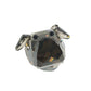 SWAROVSKI Dog dog Crystal dog figurine, interior decoration. object Crystal glass BlackBased Used