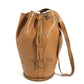 HERMES Shoulder bag, Drawstring bag Standy Vintage Bucket Shoulder Bag Leather Brown Used