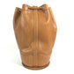 HERMES Shoulder bag, Drawstring bag Standy Vintage Bucket Shoulder Bag Leather Brown Used