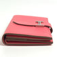 HERMES Bearn Compact Compact Wallet, Bi-fold Wallet, Card Case coin purse Chevre Rose azare pink Used