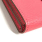 HERMES Bearn Compact Compact Wallet, Bi-fold Wallet, Card Case coin purse Chevre Rose azare pink Used