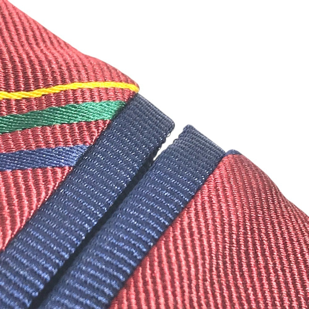 LOUIS VUITTON GI1261 Dog Bandana MM Dog Bandana MM Pet dog Collar cotton Red/Navy Used