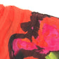 LOUIS VUITTON M72380 Shawl fringe Etol Rose Shawl Logo Rose Large Stole/Shawl Cashmere / silk Orange Used
