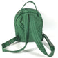 CHANEL CC CC Mark logo Bag Backpack Bicolor Backpack Nylon Green/White Used