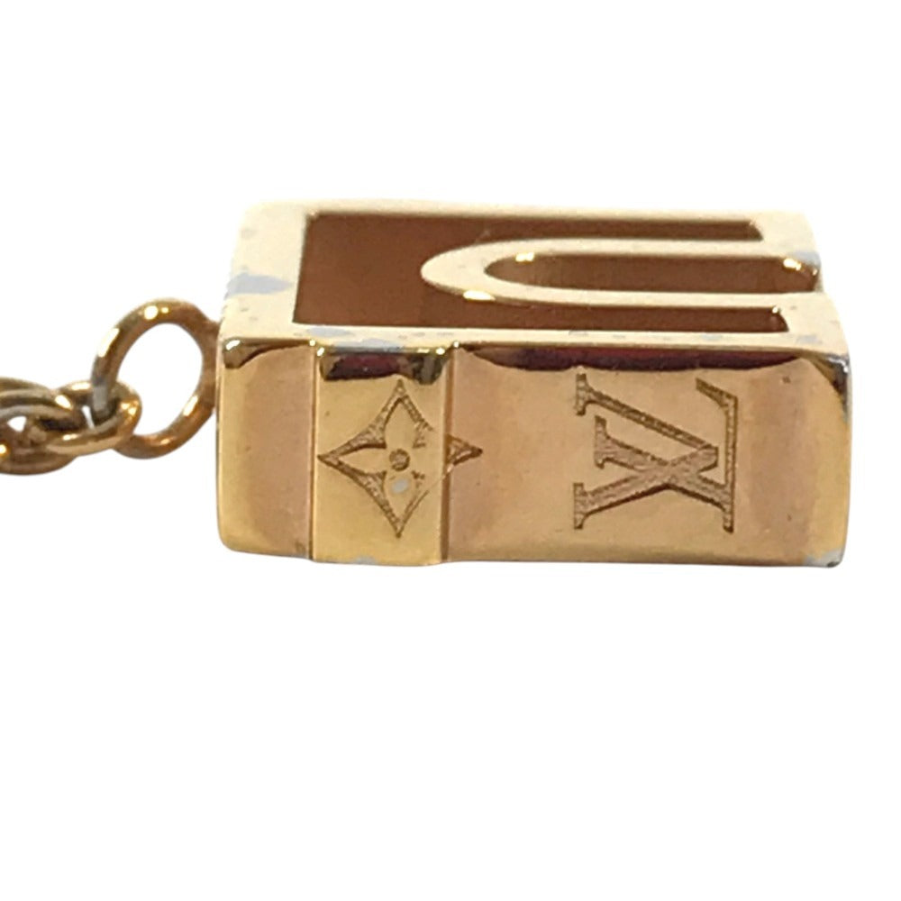 LOUIS VUITTON M00524 LV & Paris Arc de Triomphe Accessories Jewelry Chain Necklace Necklace Metal Gold Used