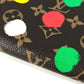 LOUIS VUITTON M81864 Monogram LV × YK Zippy Wallet Yayoi Kusama Collaboration Long Wallet Zip Around Long Wallet MonogramCanvas Brown Used