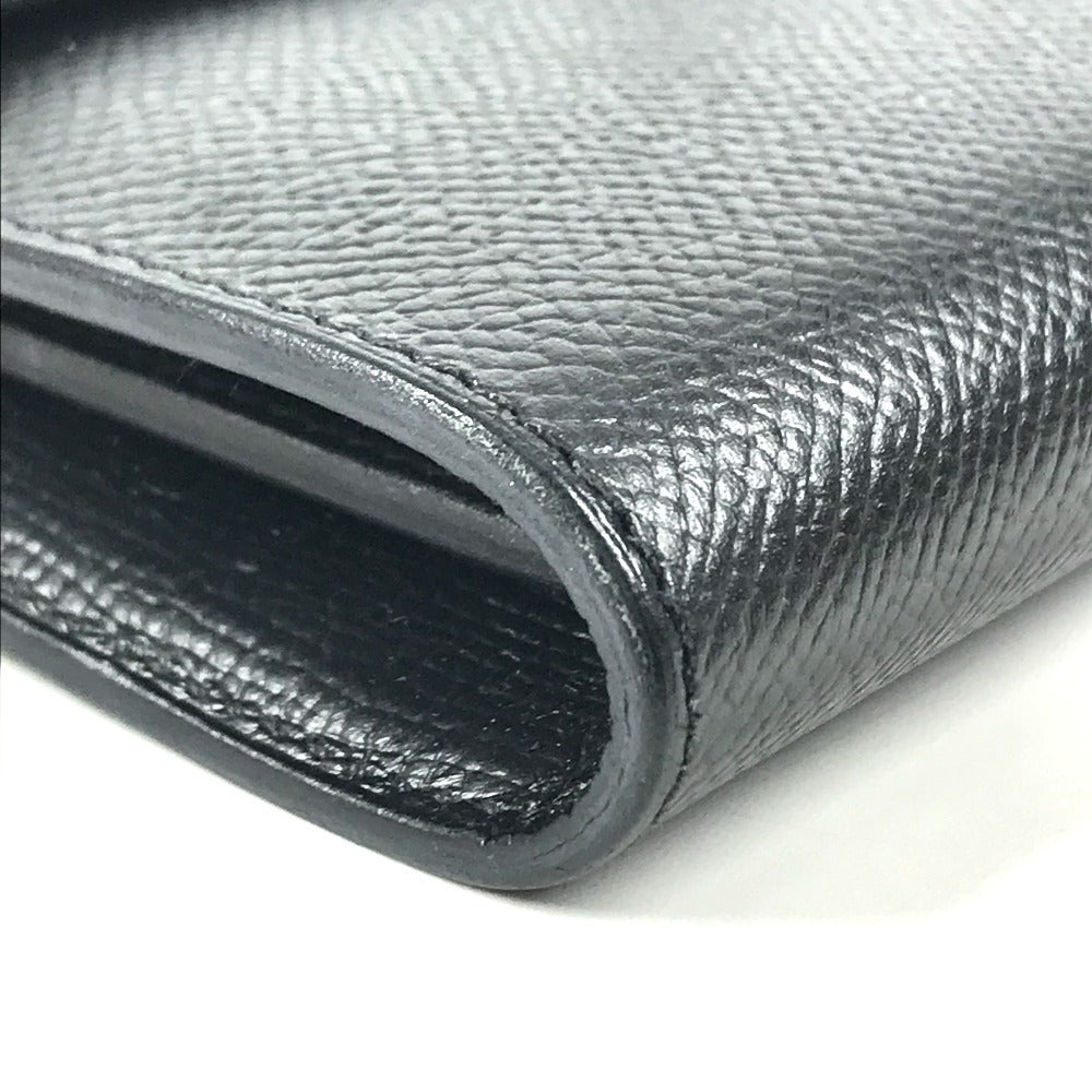 HERMES Kelly wallet Long Wallet Flap Long Wallet Epsom Black/SilverHardware Used