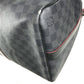 LOUIS VUITTON N40262 Damier Graphite Link Keepall Bandouliere 50 Bag, 2-way bag, travel bag Duffle Bag DamierGraphiteCanvas Black Used