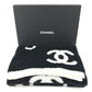 CHANEL AA7766 2021-2022 CC CC Mark logo Accessories Scarf Wool / Cashmere Black/White Used