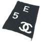 CHANEL AA7766 2021-2022 CC CC Mark logo Accessories Scarf Wool / Cashmere Black/White Used