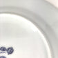 HERMES Dessert plate 8.7" Chaine d'Ancre logo Plates, tableware, dishes The dishes Pottery White/blue Used