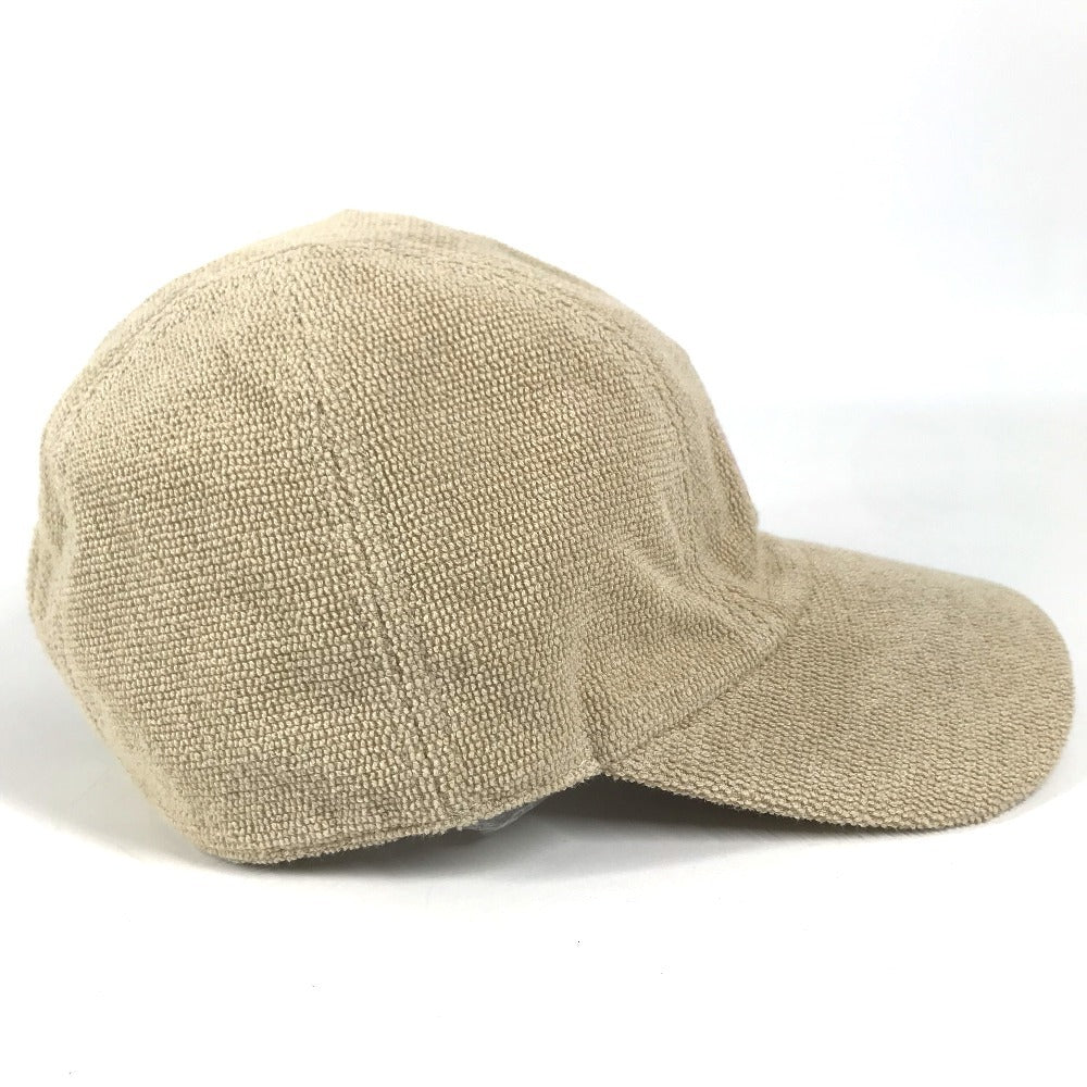 HERMES H251050N S1SM pile Casquette Davis Yacht hat cap baseball cap cotton Sable Beige Used