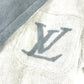 LOUIS VUITTON 不明 Tied LV logo Pile loungewear, long sleeves, long gown, loungewear Tops and others cotton White/Light Blue Based Used