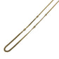 Dior vintage Long Necklace CD Logo Accessory Jewelry Necklace Metal Gold Used