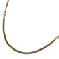 Dior vintage Long Necklace CD Logo Accessory Jewelry Necklace Metal Gold Used