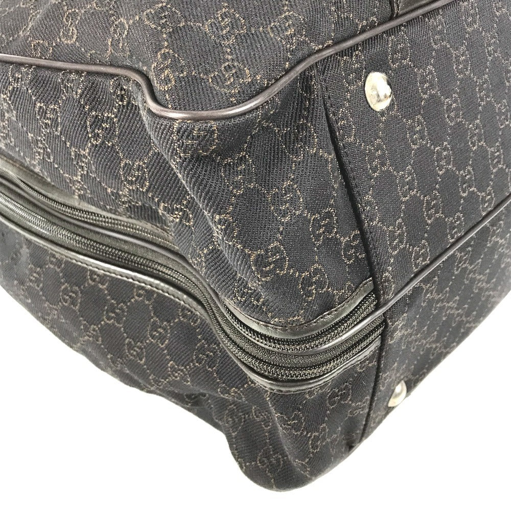GUCCI 112270 GG logo Bags Travel Bags Travel Bags Duffle Bag GGCanvas/Leather Brown Used
