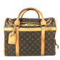 LOUIS VUITTON M42024 Monogram Sac Shan 40 Pet bag, pet carrier, dog, puppy Duffle Bag MonogramCanvas Brown Used