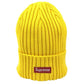 Supreme Box logo beanie hat knit hat knit cap Knit hat yellow Used