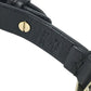 VALENTINO Chain studs Accessories, jewelry, leather Bracelet Leather / Metal Black/Gold Used