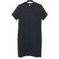 HERMES 3E2515DB H logo Apparel Short-sleeved Dress wool Black Used
