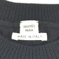 HERMES 3E2515DB H logo Apparel Short-sleeved Dress wool Black Used