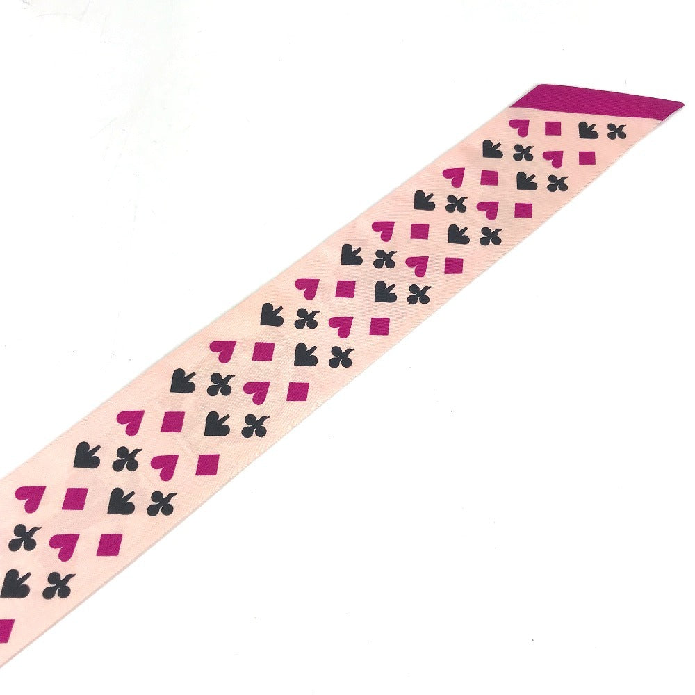 HERMES new tag Twilly Twilly Bandeau Scarf Accessories Scarf silk pink Used