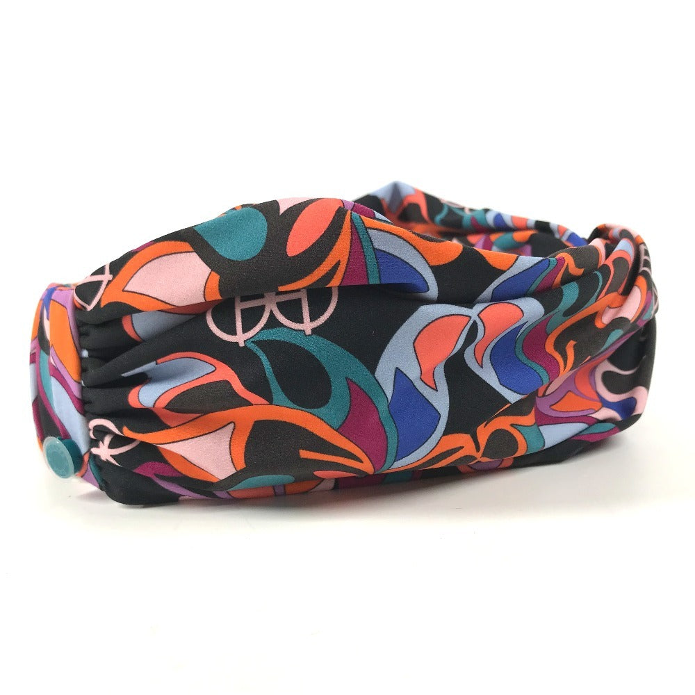 HERMES Eugenia Hairband headband hair accessories hair band polyamide / Elastane Multicolore Used