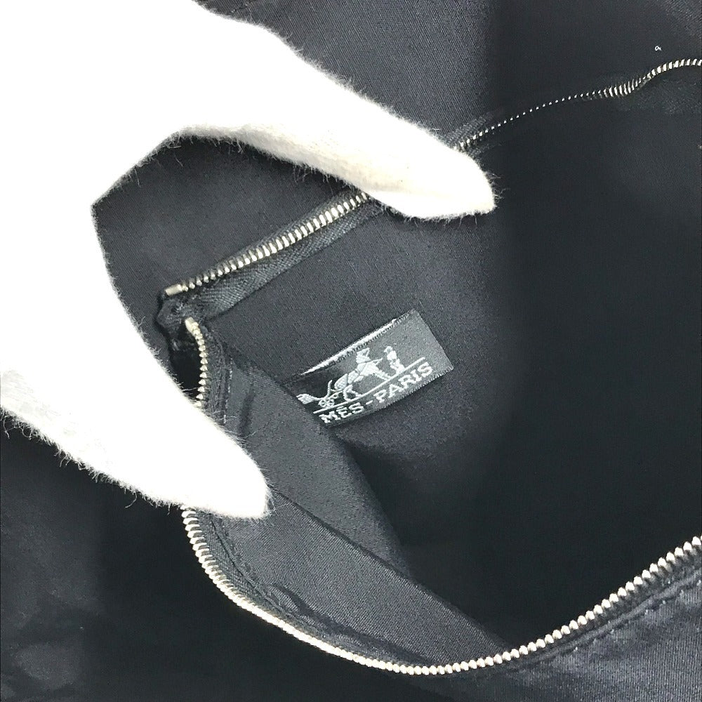 HERMES sports shoulder bag Sac de Golf 40 Travel Bag Hand Bag Bag Duffle Bag Leather/Canvas Black Used
