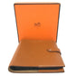 HERMES CD case, disc case Interior folding Pouch Leather Brown Used