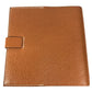 HERMES CD case, disc case Interior folding Pouch Leather Brown Used