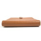 HERMES CD case, disc case Interior folding Pouch Leather Brown Used