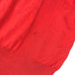 HERMES vintage Serie logo button Short-sleeved apparel top with collar knit cotton / Nylon Red Used