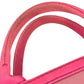 PRADA With porch Canapaplex Logo Tote Bag, 2-Way Bag, Shoulder Bag, Crossbody Bag Hand Bag Vinyl/Leather pink/clear Used
