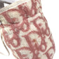 Dior pile Trotter Logo Drawstring Pouch Makeup pouch makeup cosmetics Pouch cotton pink/White Used