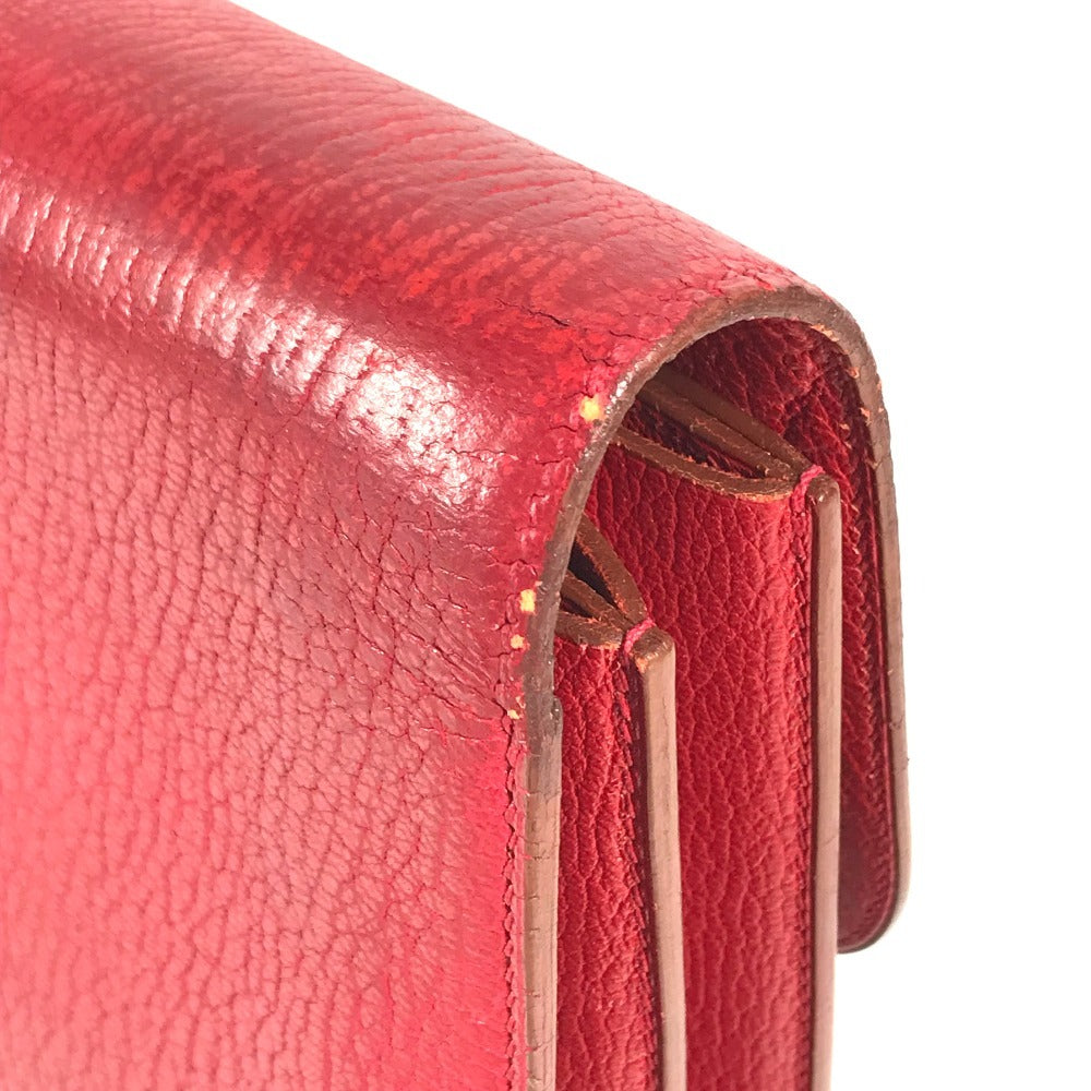 HERMES Sac à de Peches 38 Sac à de Peches 38 Handbag, flap briefcase, document bag Business bag Leather Red/GoldHardware Used