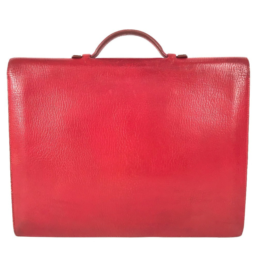 HERMES Sac à de Peches 38 Sac à de Peches 38 Handbag, flap briefcase, document bag Business bag Leather Red/GoldHardware Used